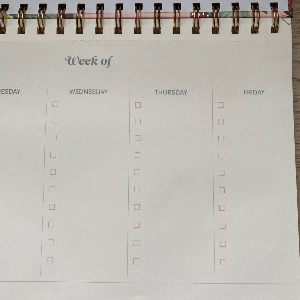 Strawberry Weekly Planner Notebook - Picture 7 of 11
